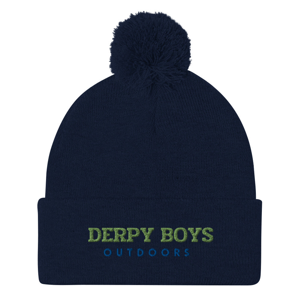 Derpy Boys Pom-Pom Beanie Colored