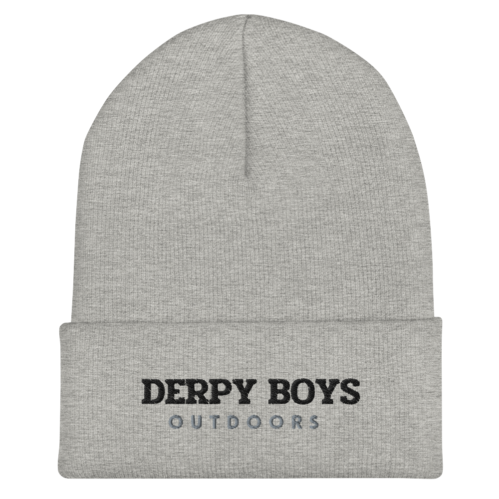 Derpy Boys Logo Beanie (B/W)