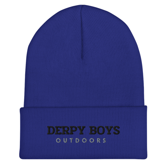 Derpy Boys Logo Beanie (B/W)