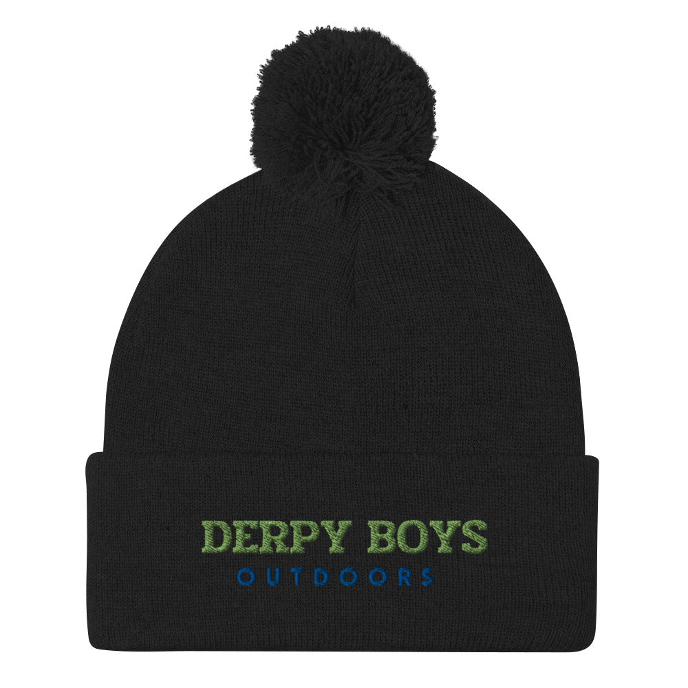 Derpy Boys Pom-Pom Beanie Colored