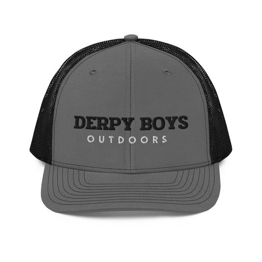 Derpy Boys Trucker Hat (B/W)